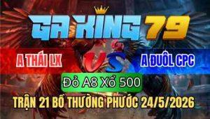 Siêu Kinh Điển Xổ 500 Triệu Việt Nam Giành Thắng Lợi - Trận 21 Bồ Thường Phước 24/5/2026