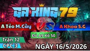Trận 12 CPC3 Ngày 16/05/2026 - Đỏ đâm như đạn rơi xanh không sau trả lại đỏ vẹo