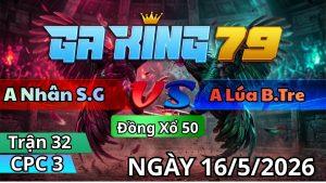 Trận 32 CPC3 Ngày 16/05/2026 - Bướm dưới màu vô kiến phản lại hư hình