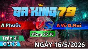 Trận 41 CPC3 Ngày 16/05/2026 - Điều dưới màu vô trong dính tang sì chìm lại