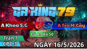 Trận 7 CPC3 Ngày 16/05/2026 - Xanh có chân rùa nhẹ nhàng đỏ té hết sửa