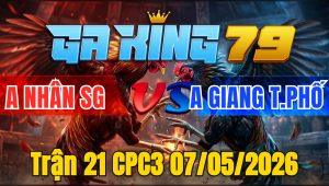 Trận 21 CPC3 07/05/2026 - Đỏ dí cựa đâm xanh hư giò bưng đuôi về kho