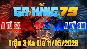 Trận 3 Xa Xia 11/05/2026 - Xanh Xiết 1 Hơi Đỏ Hư Giò Hết Cứu