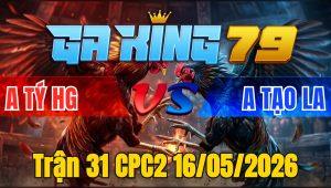 Trận 31 CPC2 16/05/2026 - Xanh Chưa Thả Phóng Ăn 6 Đỏ Đá Nằm Tại Chỗ 1 Tay Nước