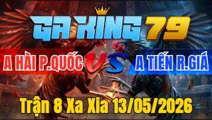 Trận 8 Xa Xia 13/05/2026 - Xanh chỉ đâm 1 chân đỏ gãy cánh té mình